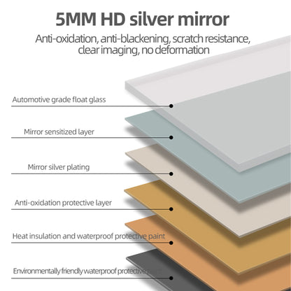 28*60inch LED Bathroom Vanity Mirror ,wall mirror,Anti-Fog,