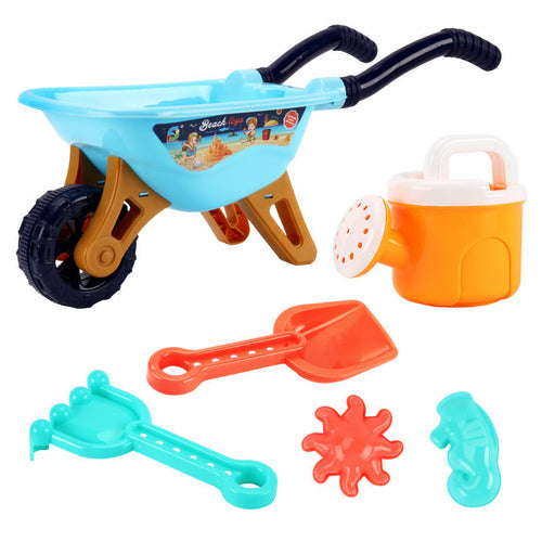 Large Beach Toy Stroller 6-Piece Set Children&