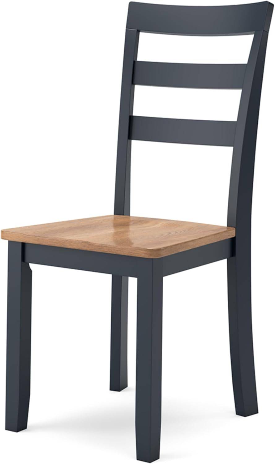 Gesthaven Solid Wood Frame Dining Chair, Set of 2, White/Natural
