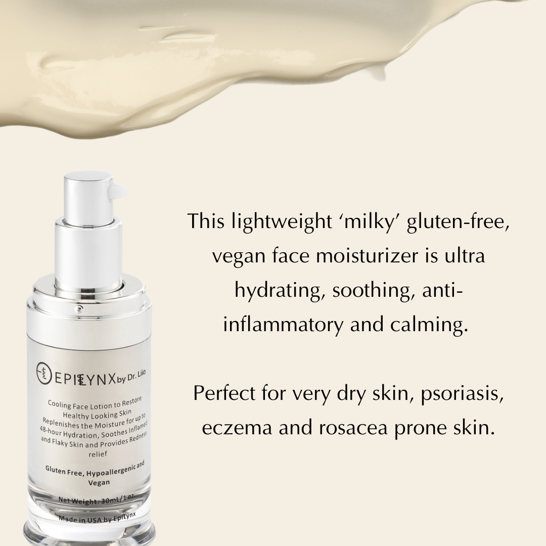 Lightweight Face Moisturizer for Sensitive &amp; Dry Skin – Calming &amp;