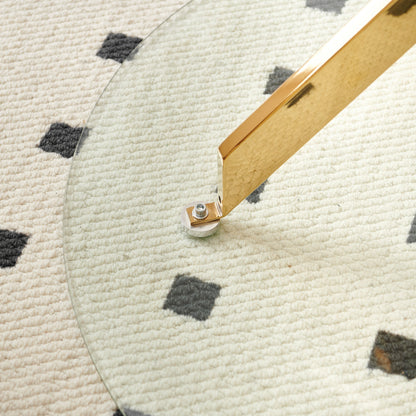 1+4,5pieces dining set, Table metal leg Mid-century Dining Table for