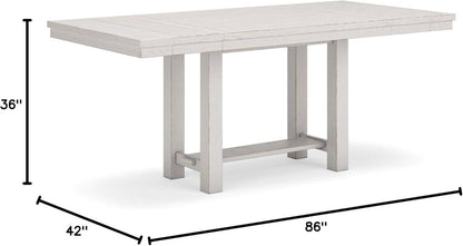Robbinsdale Counter Height Dining Extension Table, 42&quot; W X 86&quot; D X 36&quot;