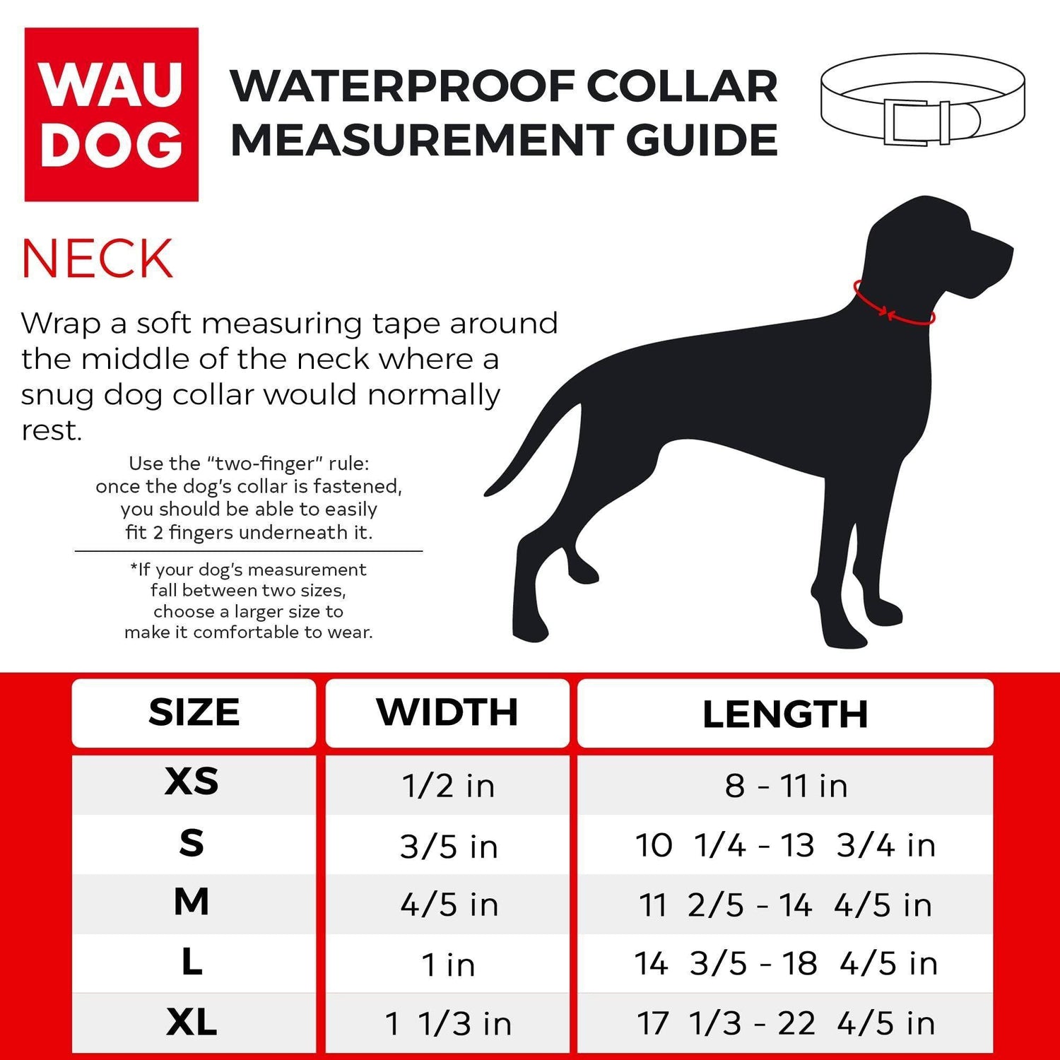 WAUDOG Leather Dog Collar with NASA Design   Dog Collars for Medium