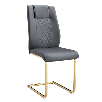 Modern dining chairs, restaurant chairs, and gold legged upholstered