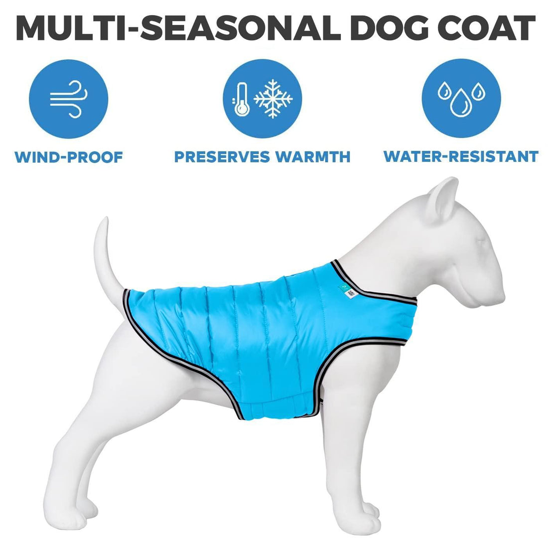 Dog Winter Coat for Small Medium &amp; Large Dogs   Waterproof Dog Warm