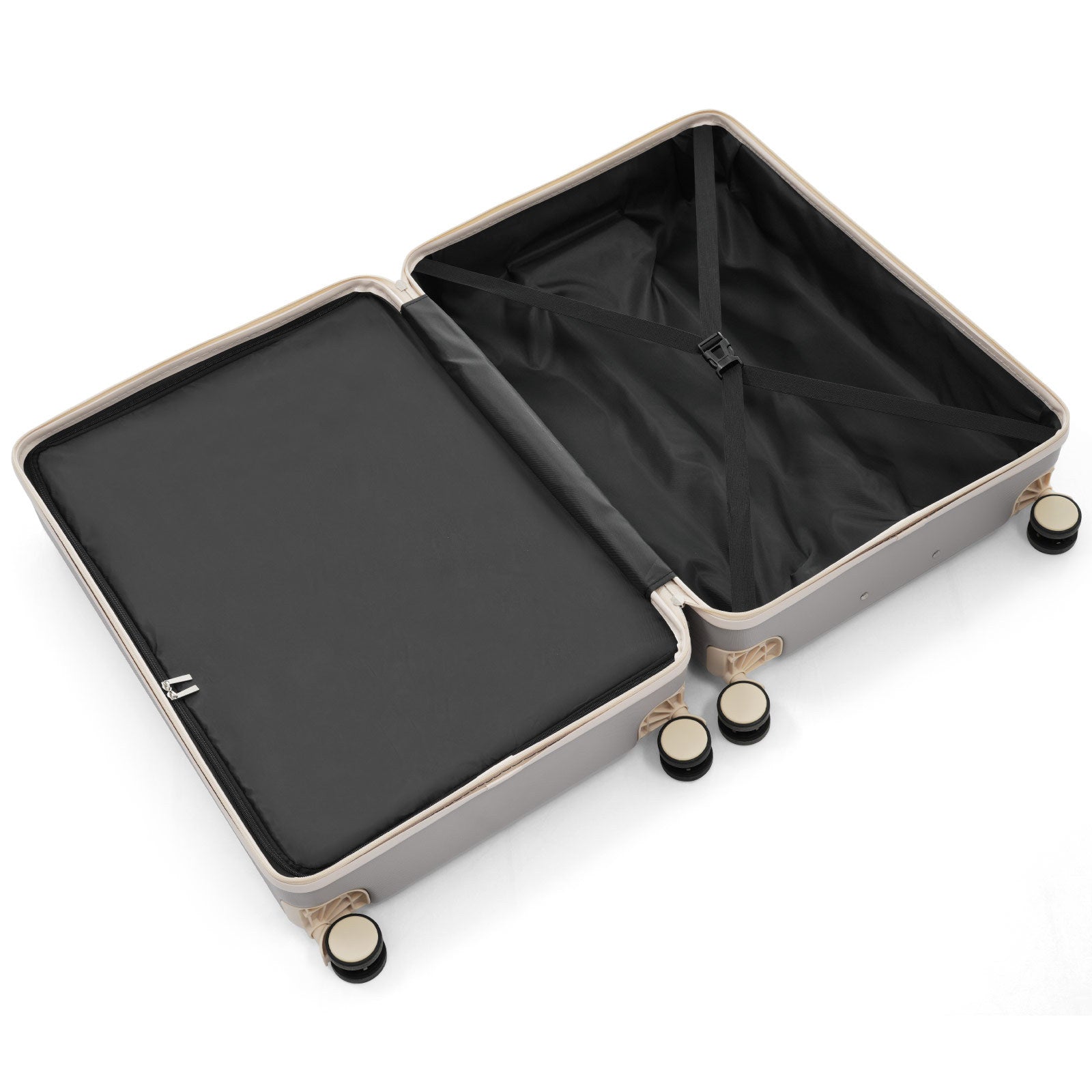 Luggage Set 3 Piece, Lightweight Durable ABS Suitcases with Spinner