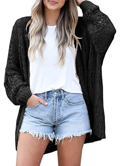 Long-sleeved Lightweight Loose Cardigan Sweater