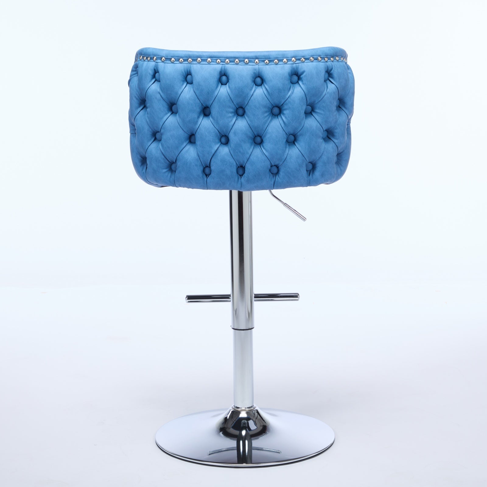 A&amp;A Furniture,Swivel Barstools Adjusatble Seat Height With Chrome