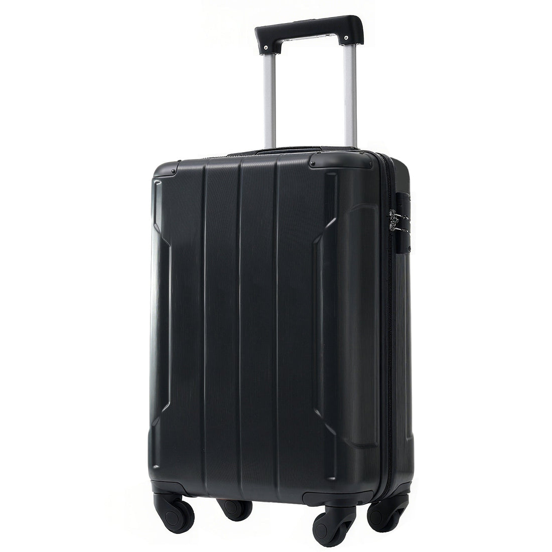 Hardshell Luggage, Lightweight Durable ABS Suitcase with Double