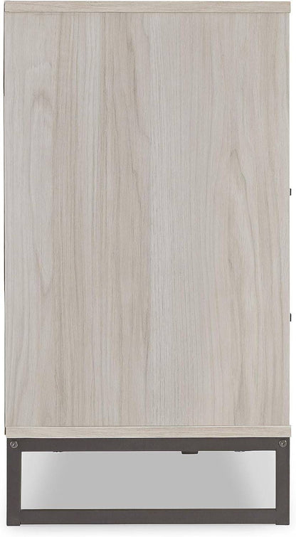 Socalle 6 Drawer 59&quot; Dresser, Beige