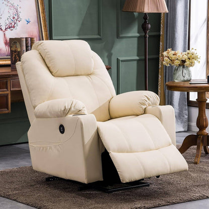 Electric Power Lift Recliner Chair Sofa with Massage and Heat for