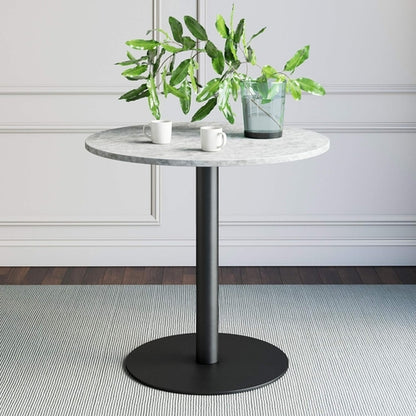 Bistro Lucy Small Mid-Century Modern Kitchen or Dining Table with Faux
