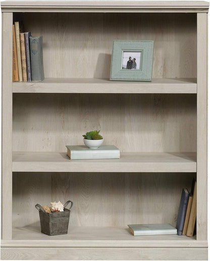 Miscellaneous Storage 3-Shelf Bookcase/ Book Shelf, Chalked Chestnut