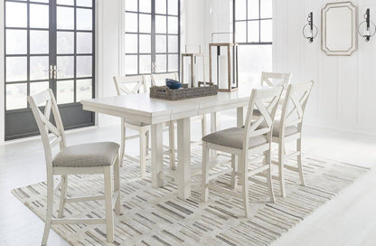 Robbinsdale Counter Height Dining Extension Table, 42&quot; W X 86&quot; D X 36&quot;