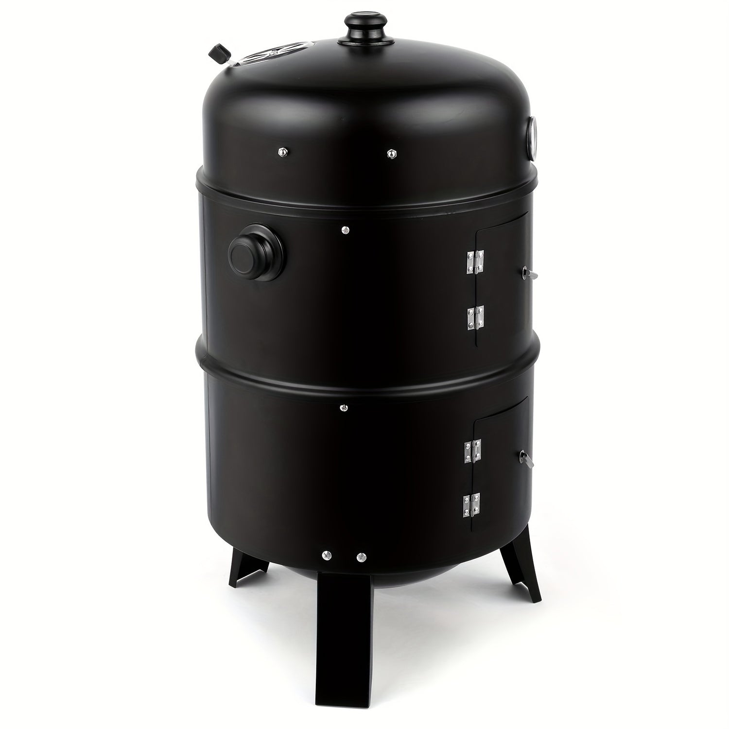 Iron Spray Smoker Carbon Grill, Black