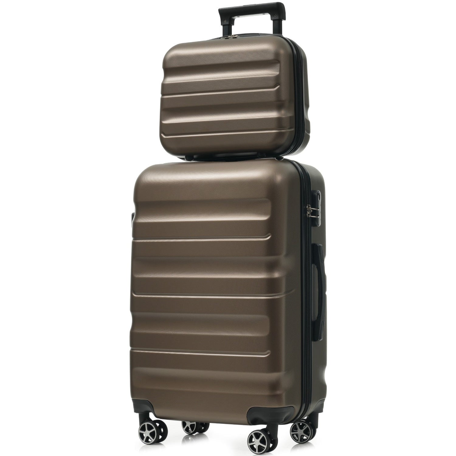 6-Piece ABS Hardshell Luggage Set - Lightweight &amp; Durable Suitcases