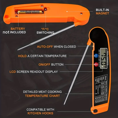 WEBBQ Digital Meat Thermometer, 1pc