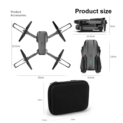 Drones Quadcopter 5G 4K GPS Drone X Pro with HD Dual Camera WiFi FPV
