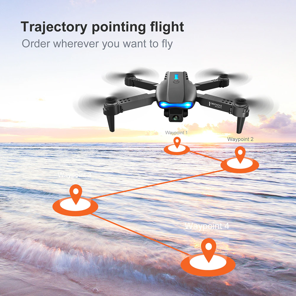 Drones Quadcopter 5G 4K GPS Drone X Pro with HD Dual Camera WiFi FPV