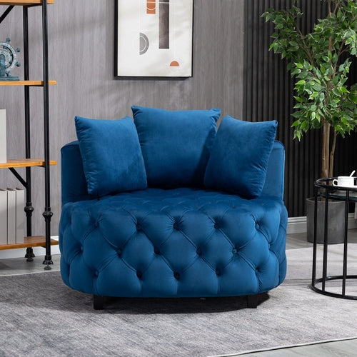 A&amp;A Furniture,Accent Chair / Classical Barrel Chair for living room /