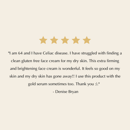 Anti-Aging Gold Infusion Cream – Brightening, Firming &amp; Hydrating