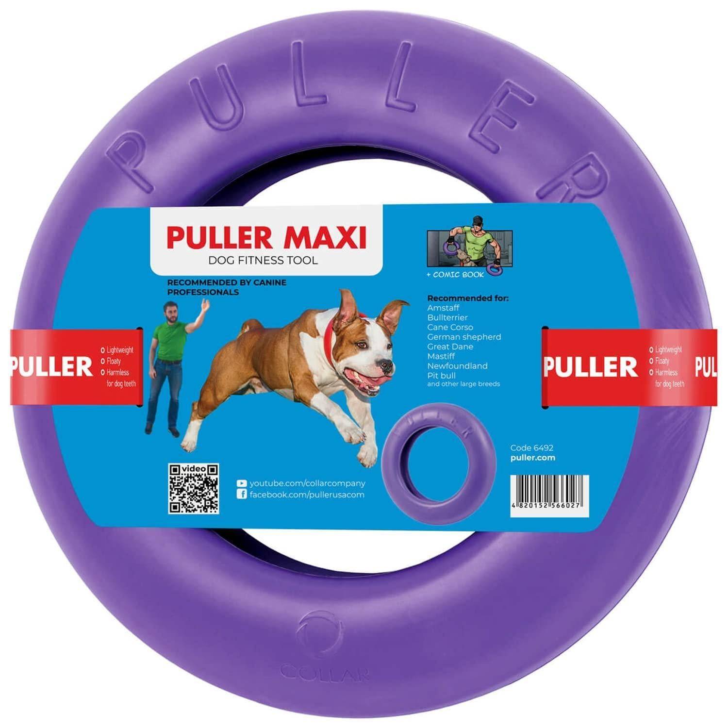 Puller Outdoor Dog Ring Toys   Dog Fetch Toy &amp; Tug of War Dog Toy for