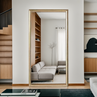 32"*70"Full body floor mirror - elegant frame design, durable