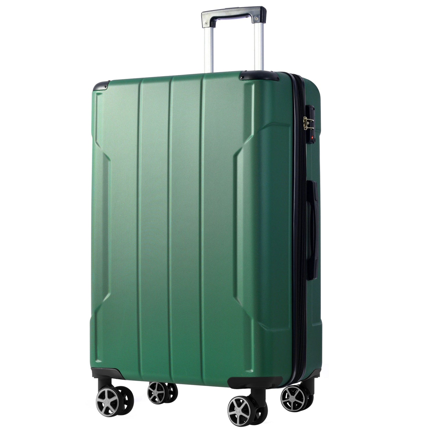 Hardshell Luggage, Lightweight Durable ABS Suitcases with Double
