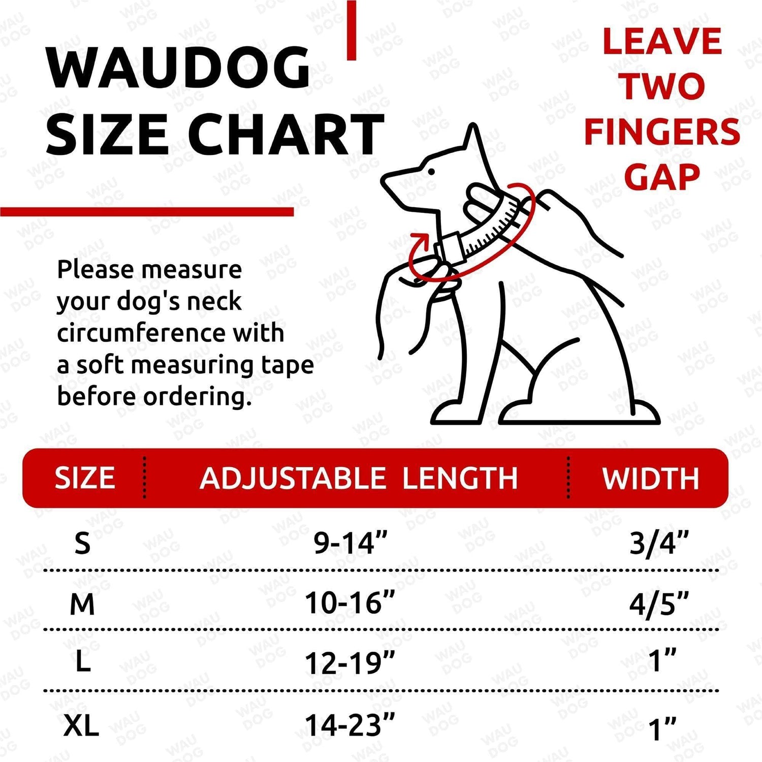 WAUDOG Ultra Soft Rolled Leather Dog Collar for Small Dogs   Soft