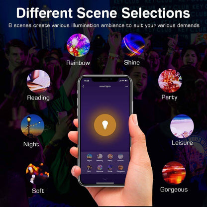 Genie Smart LED Candelabra Bulb E12 (Works with Google Home/Alexa) -