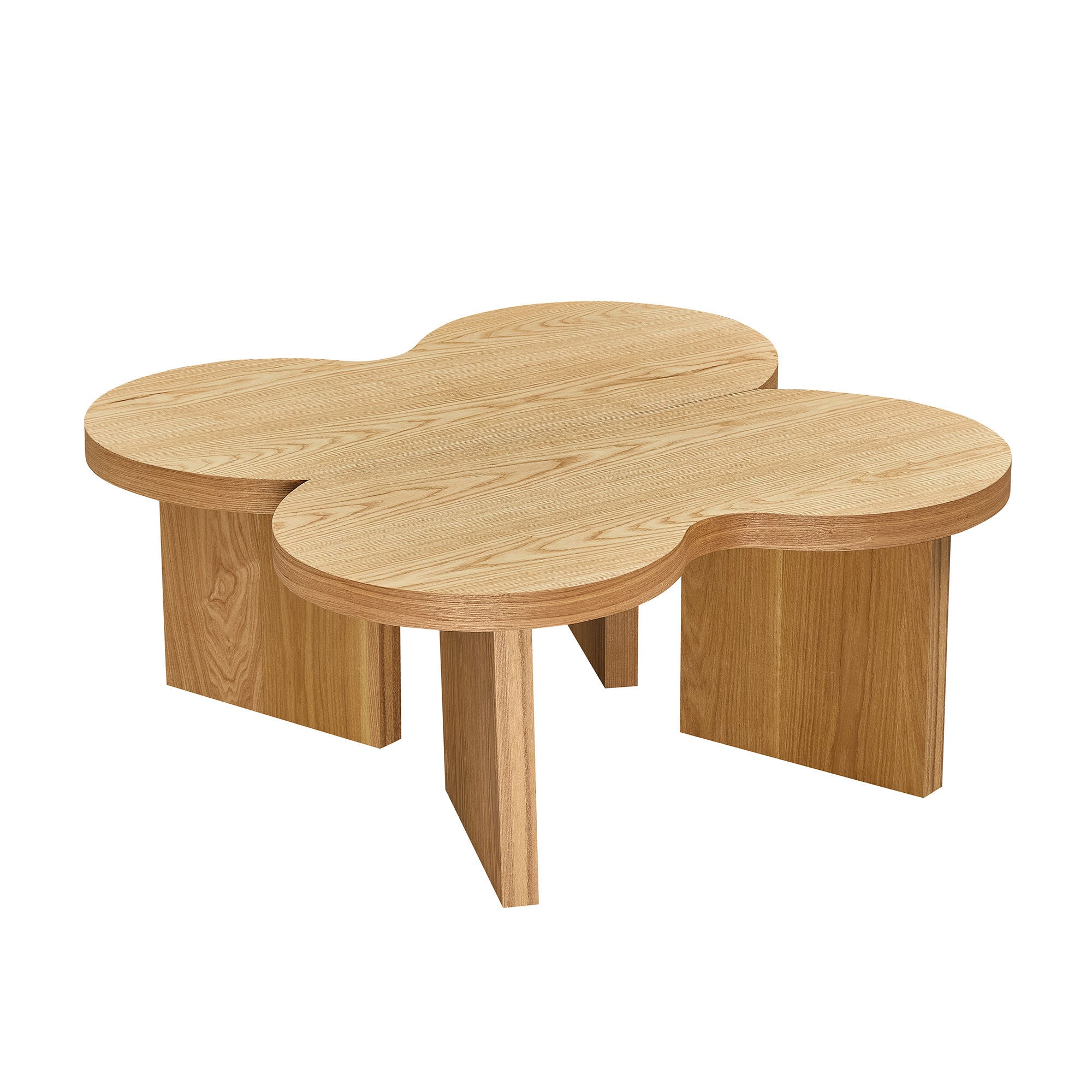 Modern Butterfly MDF Coffee Table, Used In Living Rooms, Bedrooms,