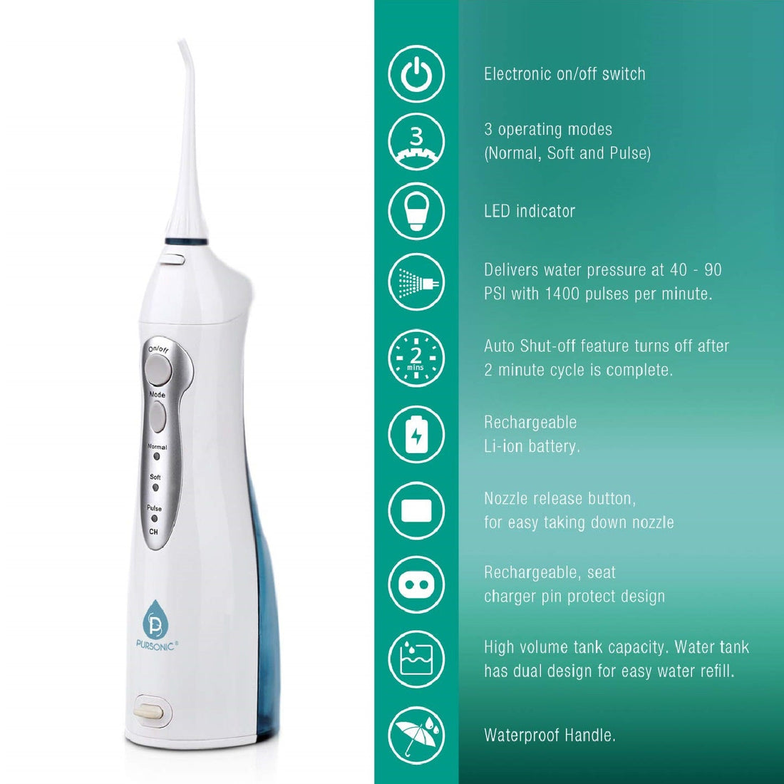 USB Rechargeable Oral Irrigator