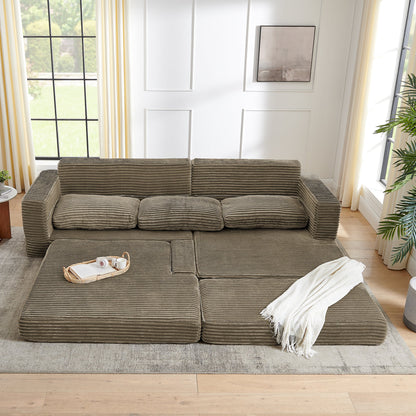 Right sofa seat,L shape Modular Sectional Sofa, Compressed Sectional