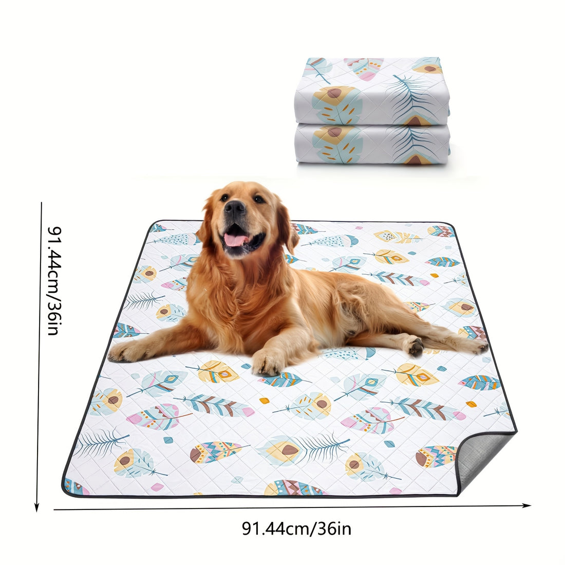 Washable Pee Pads For Dogs, 2 Pack