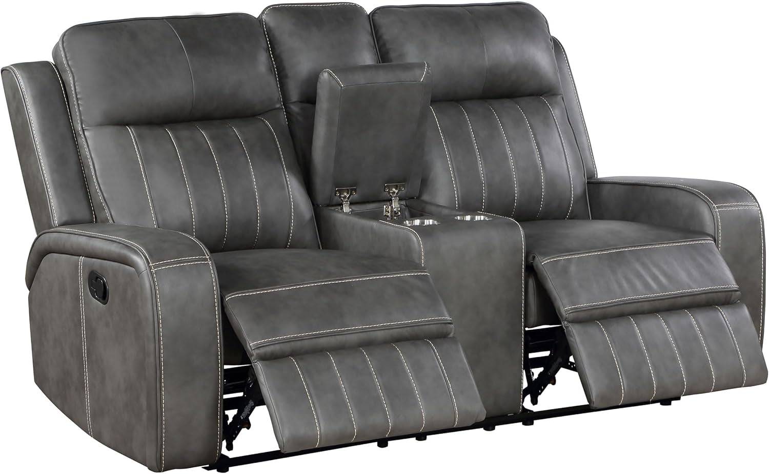 Gray Reclining Loveseat rana