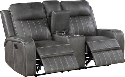 Gray Reclining Loveseat rana