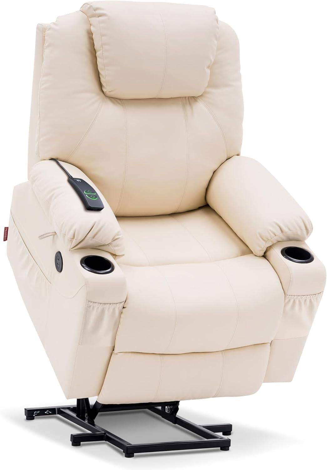 Electric Power Lift Recliner Chair Sofa with Massage and Heat for