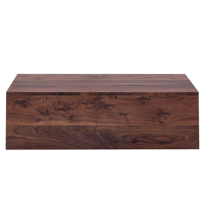 39.3*23.6*12 Inch Walnut Wood Grain MDF Coffee Table - Luxurious