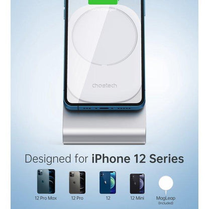 CHOETECH MagLeap Magnetic Wireless Charger &amp; Stand