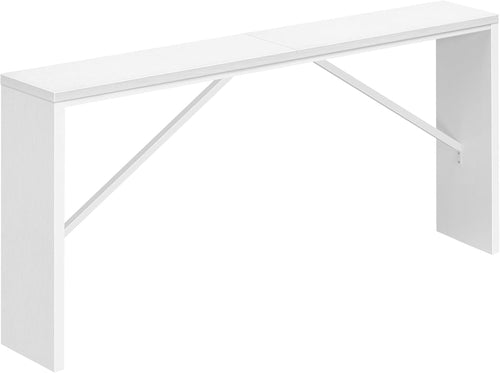 Console Table, 62.2&quot; Long Sofa Table behind Couch, Narrow Entryway