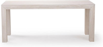 72 Inch Modern Wood Dining Table, Solid Wood Rectangular Dining Table