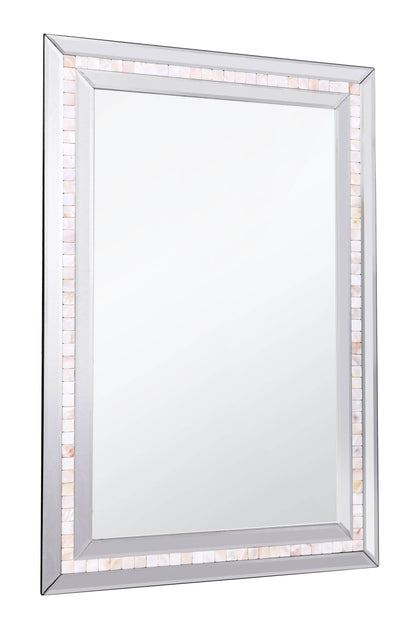 Mosaic Tiled  Beveled Bathroom/Vanity Mirror