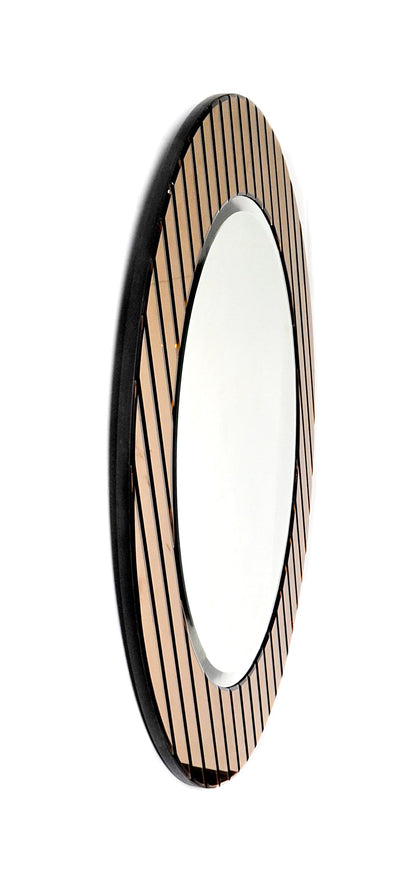 Yukon Gold Beveled Accent Mirror