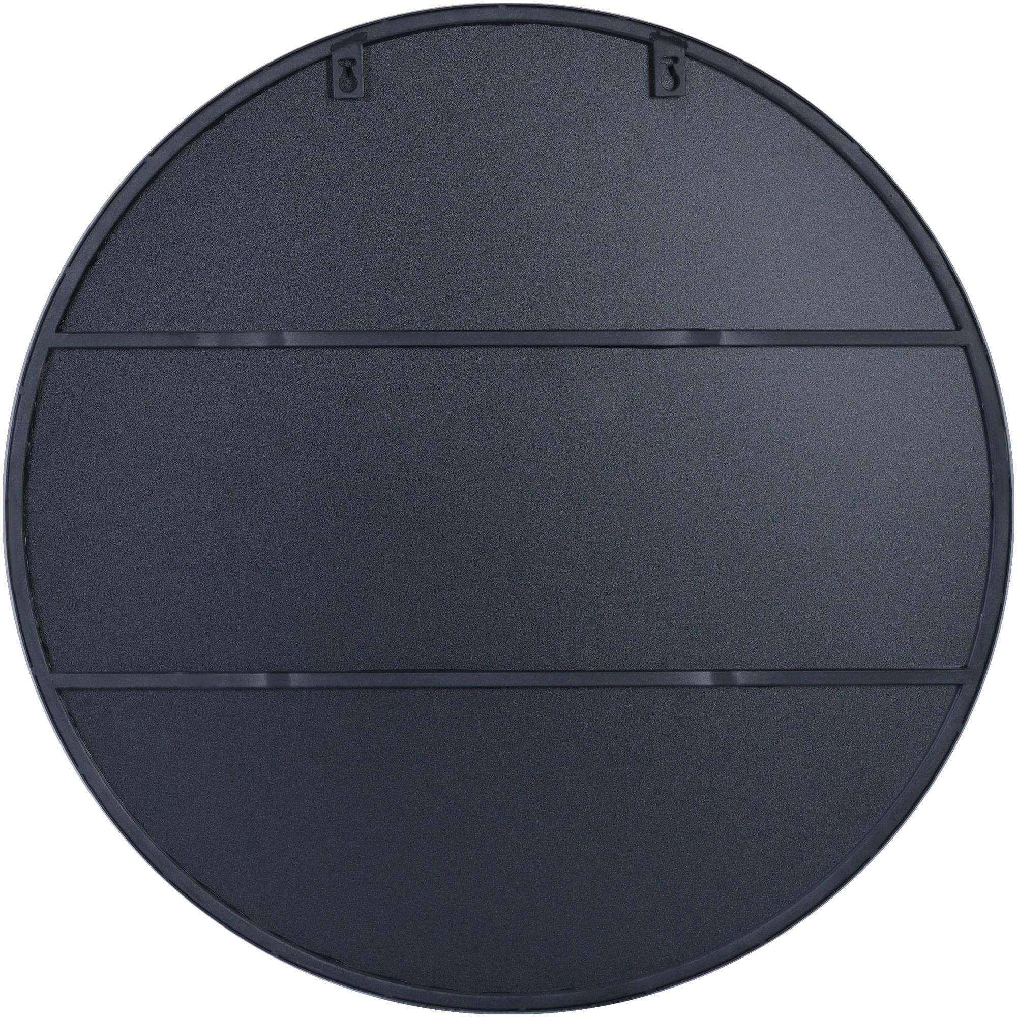 Round Metal Frame Mirror