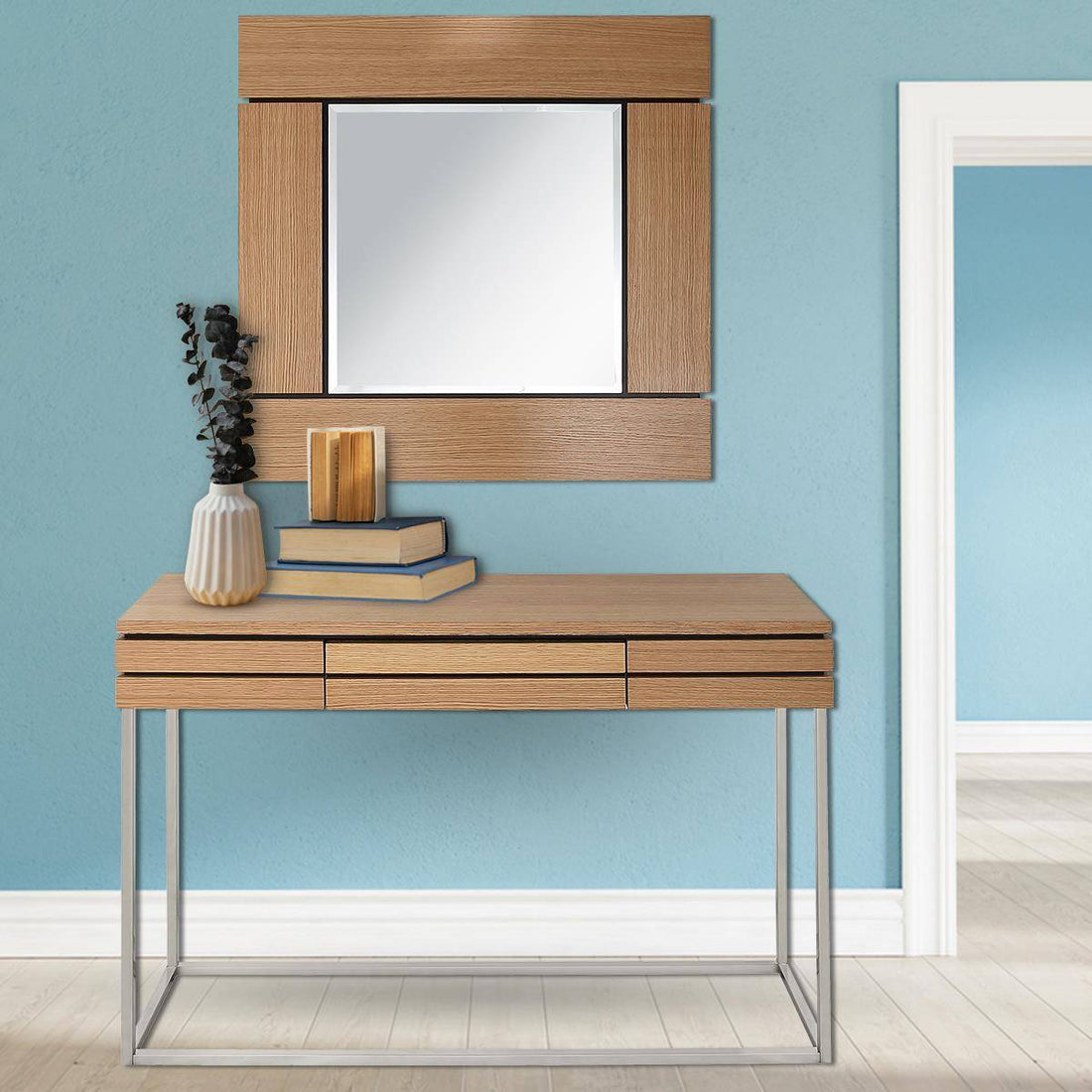 Barnes Wall Mirror and Console Table