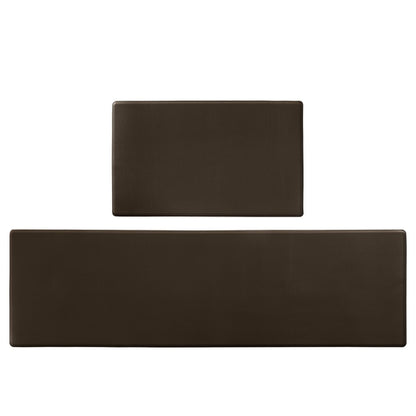 Kitchen Floor Mat Two-piece Set Of Non-slip, Waterproof And Easy To Sc