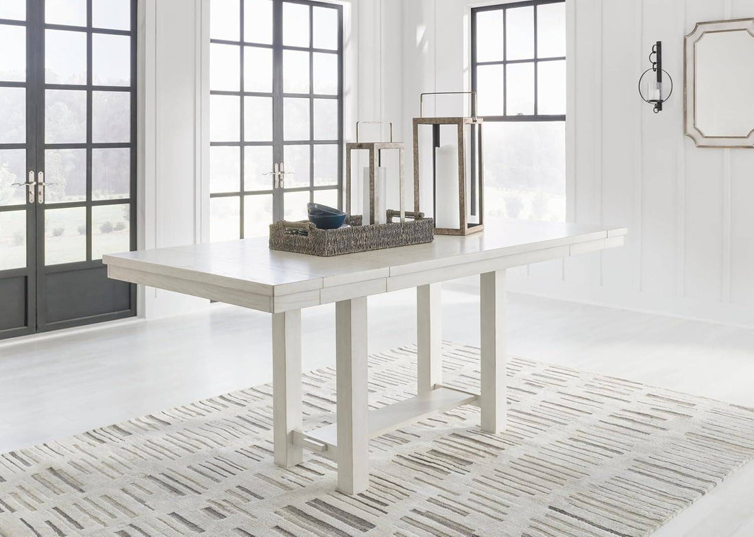 Robbinsdale Counter Height Dining Extension Table, 42&quot; W X 86&quot; D X 36&quot;