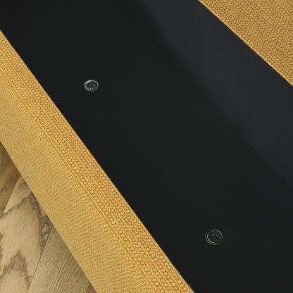 Linen Fabric Upholstered Bench with Large Storage Space for the Living