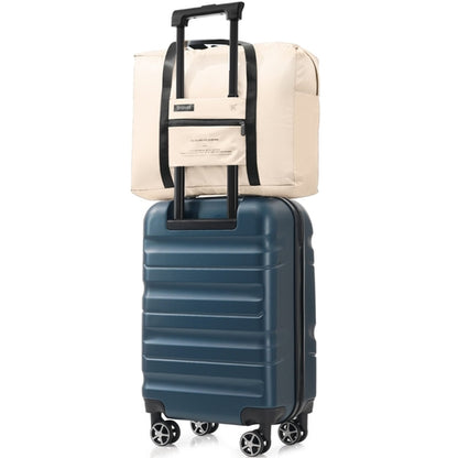 Hardshell ABS Carry-On Luggage with Spinner Wheels, Lightweight Travel