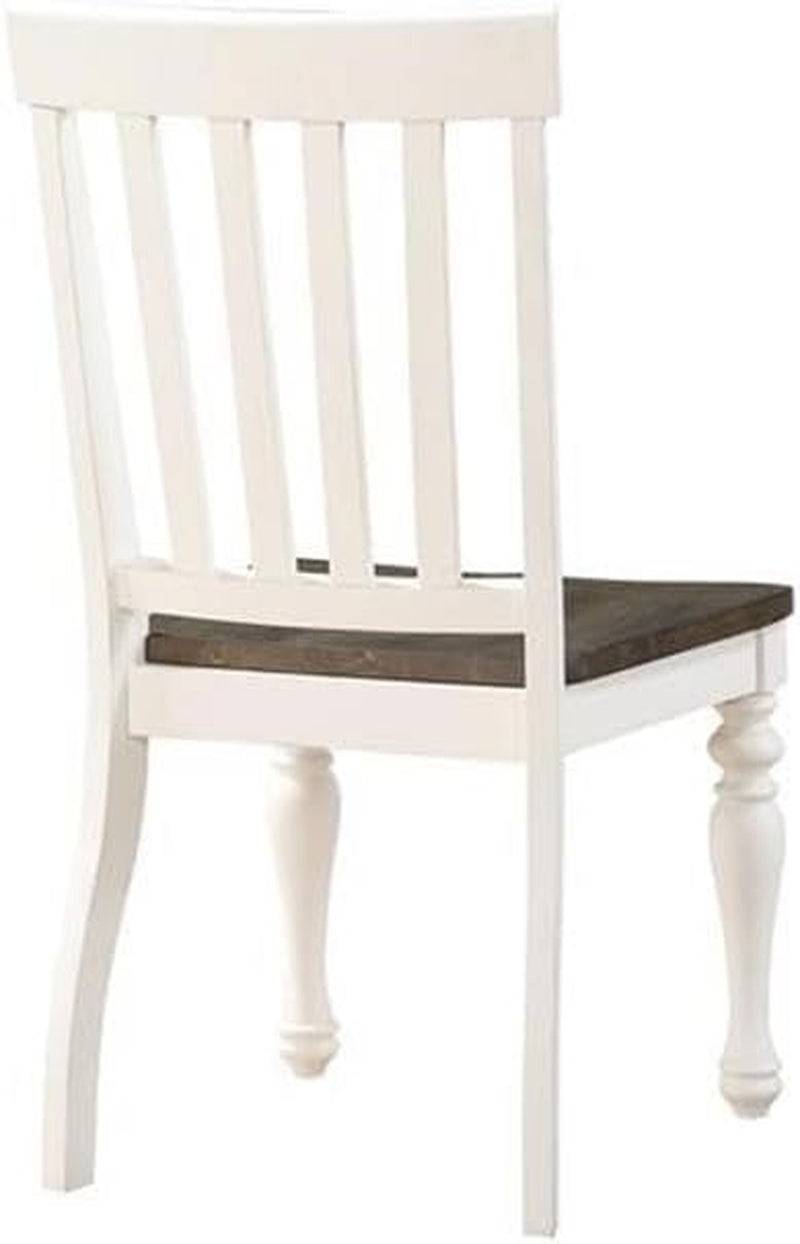 Furniture Joanna Side Chair, Set of 2 Chairs, Farmhouse Style, 2-Tone